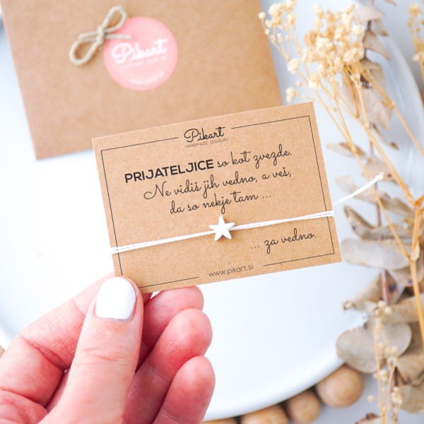 Prijateljice so kot zvezde - darilo za prijateljico