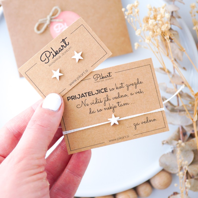 Prijateljice so kot zvezde - darilo za prijateljico