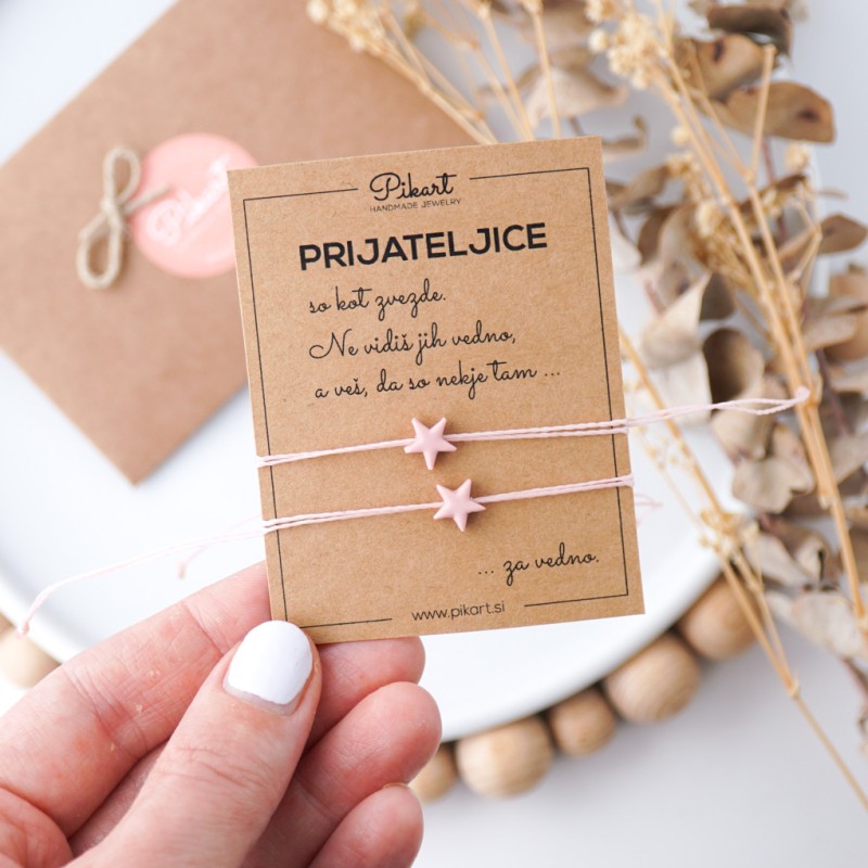 Prijateljice so kot zvezde - darilo za prijateljico