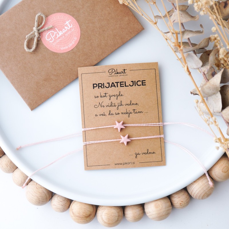 Prijateljice so kot zvezde - darilo za prijateljico