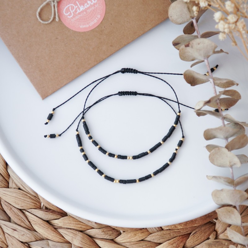 Ujemajoči zapestnici prijateljstva - Morsejevi zapestnici Soul Sisters