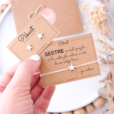 SESTRE so kot zvezde - darilo za sestro