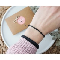 Personalized Morse Code Couple Bracelets - Always and Forever