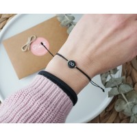 Infinity bracelet for boyfriend - Anniversary gift