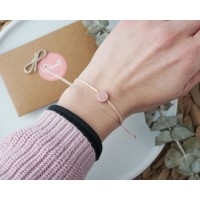 Infinity bracelet for Girlfriend - Anniversary gift