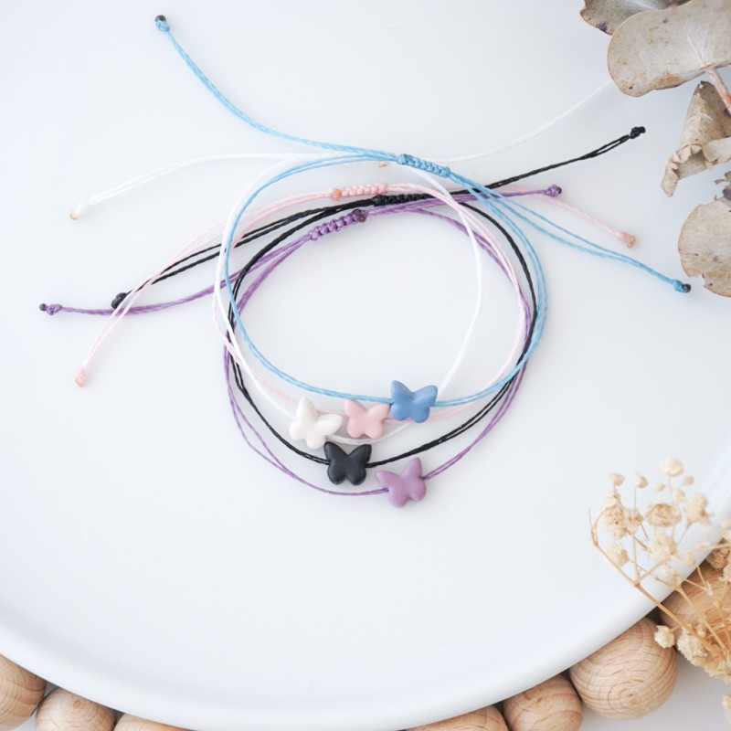 Zapestnica z metuljčkom – darilo za vzgojiteljico ali učiteljico