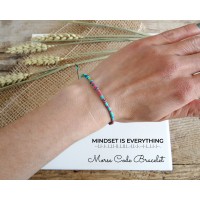 Personalized Morse Code Bracelet with a Hidden Message MINDSET IS EVERYTHING