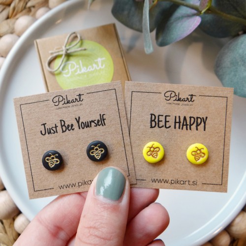 Uhančki čebelice - BEE HAPPY