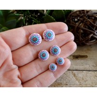 Cute Retro Invisible Clip On Earrings for Girls