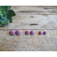 Cute Colorful and Funky Stud Earrings