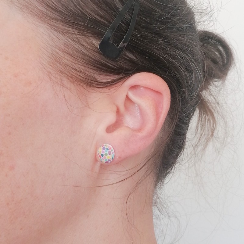 Poletni uhani za pripet za ušesa brez lukenj