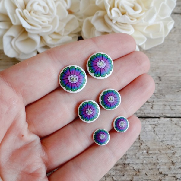 Barviti majhni uhani brez lukenj