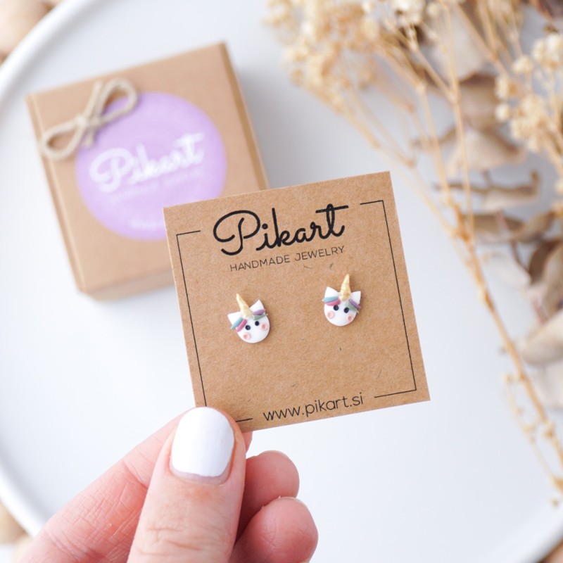 Samorog uhančki za preluknjana in nepreluknjana ušesa