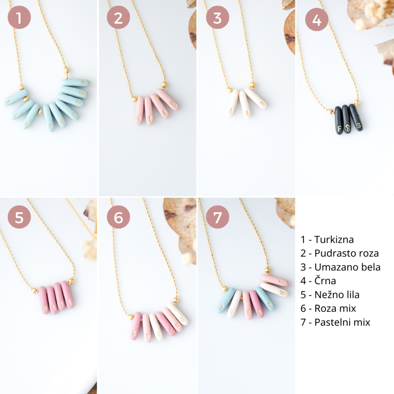 Darilo za mamico ob rojstvu – verižica MAMA