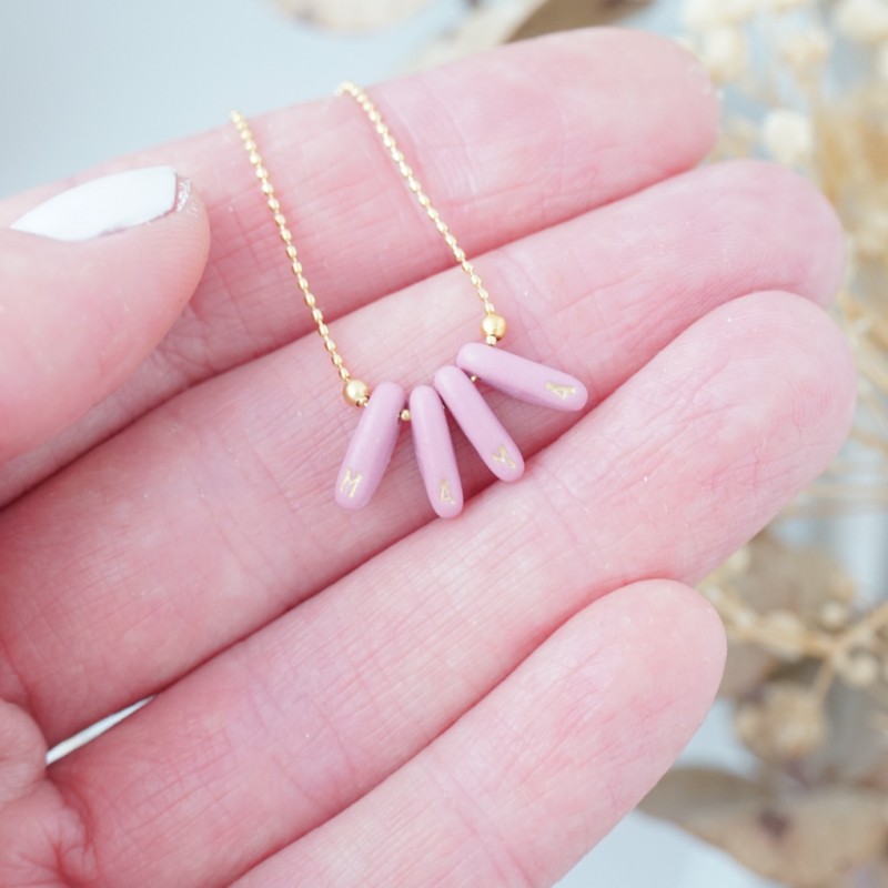 Darilo za mamico ob rojstvu – verižica MAMA