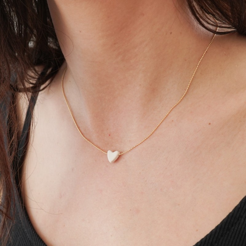 Unikatno darilo za vzgojiteljico - verižica s srčkom