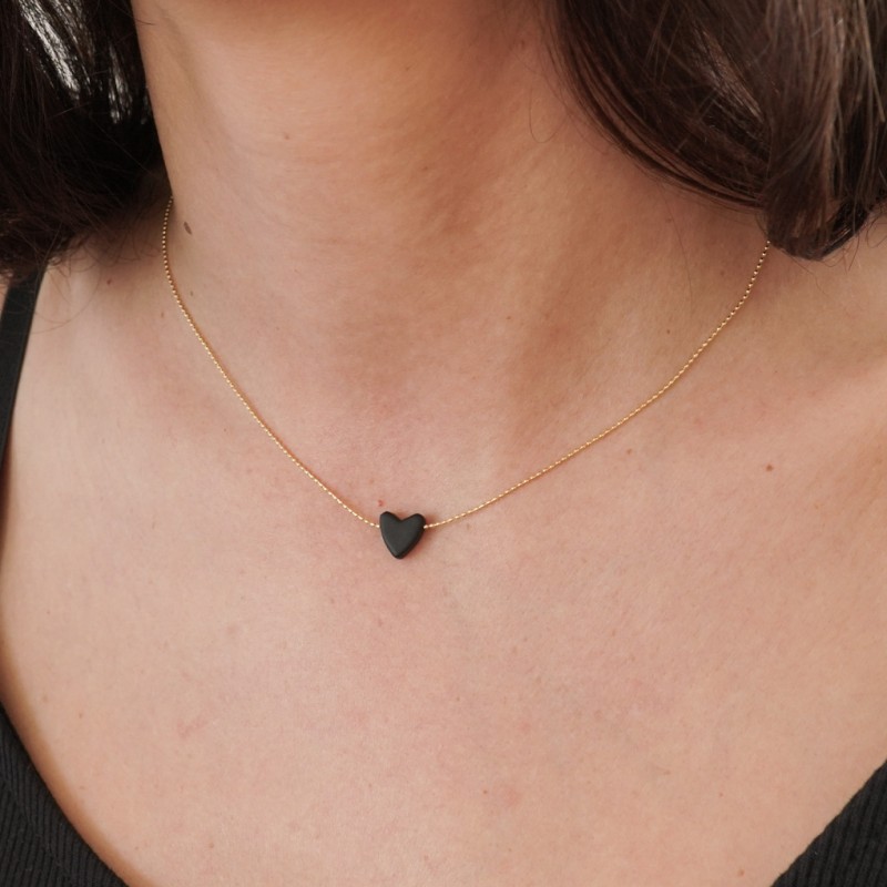 Darilo za prijateljico - zlata verižica s srčkom