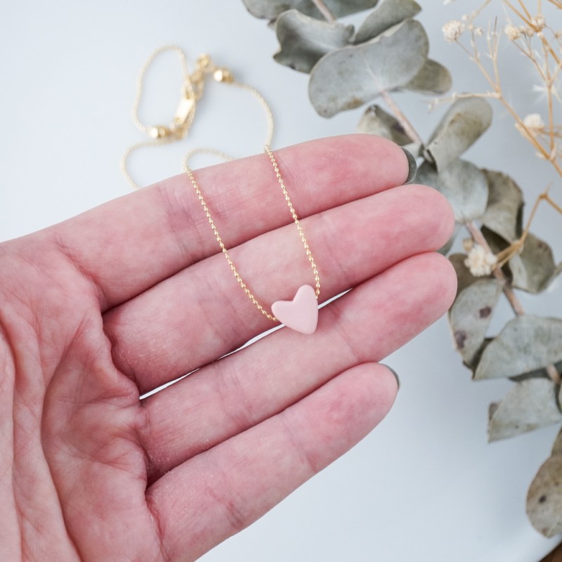 Personalizirano darilo za vzgojiteljico - verižica s srčkom