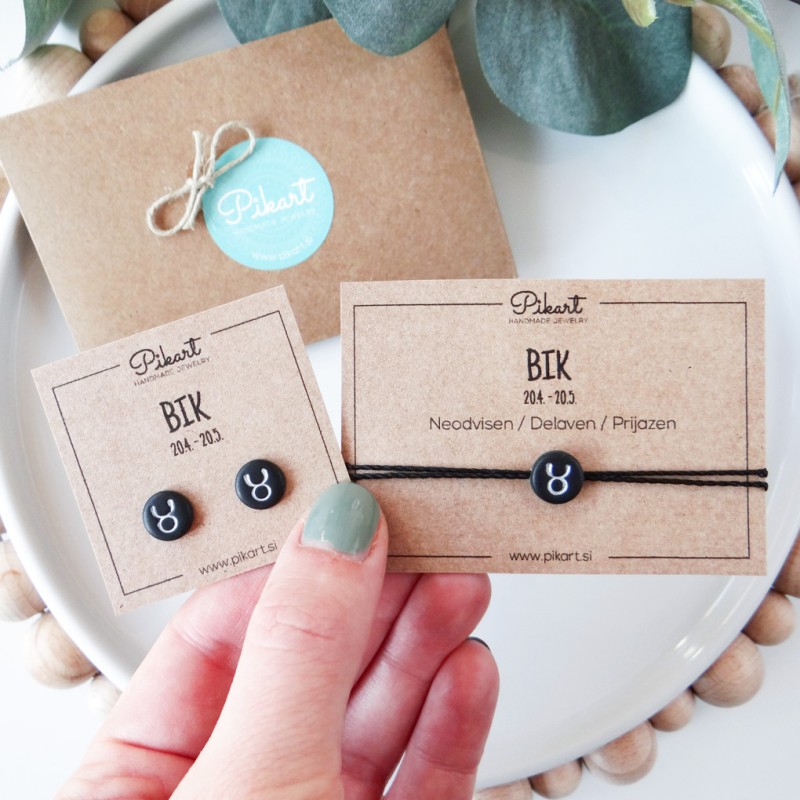 Zodiak zapestnica z astrološkim znakom BIK