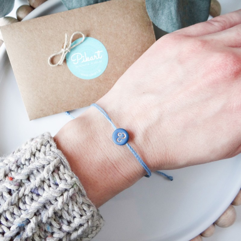 Zodiak zapestnica z astrološkim znakom LEV