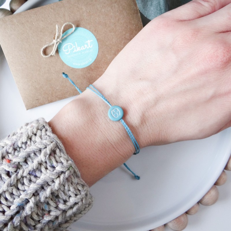 Zodiak zapestnica z astrološkim znakom RAK