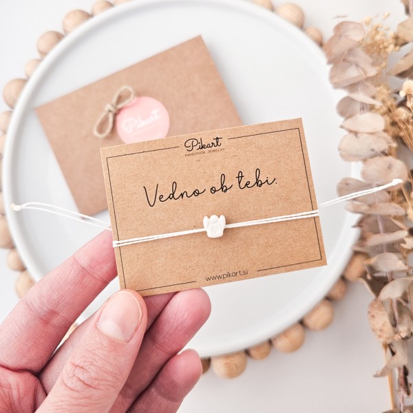 Božično darilo - zapestnica angelček