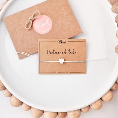 Božično darilo - zapestnica angelček