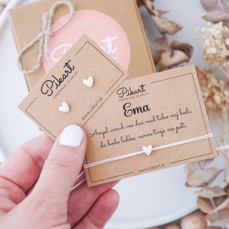 Darilo za birmo ali prvo sveto obhajilo - personalizirana zapestnica