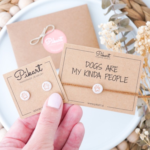 Zapestnica tačke »Dogs are my kind of people«