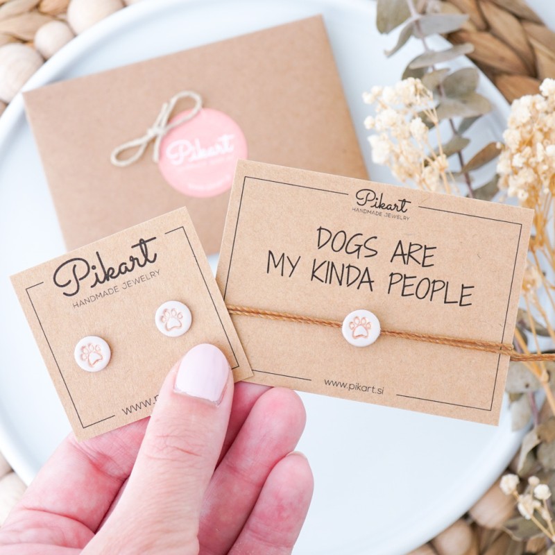 Zapestnica tačke »Dogs are my kind of people«