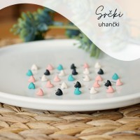 Objava srčki uhančki